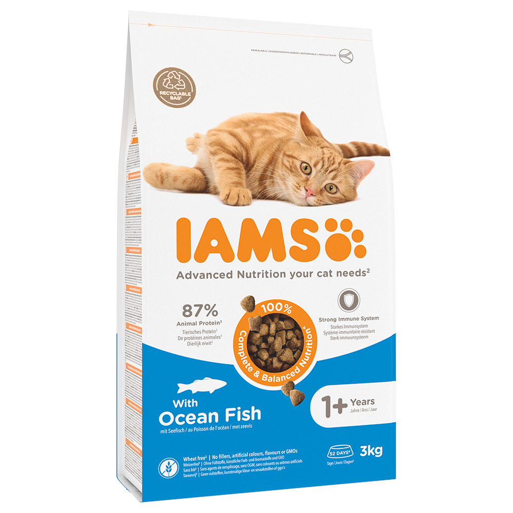 IAMS Advanced Nutrition Adult Cat mit Seefisch - 3 kg von Iams
