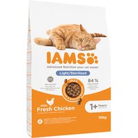 IAMS Advanced Nutrition Sterilised Cat mit Huhn - 2 x 10 kg von Iams