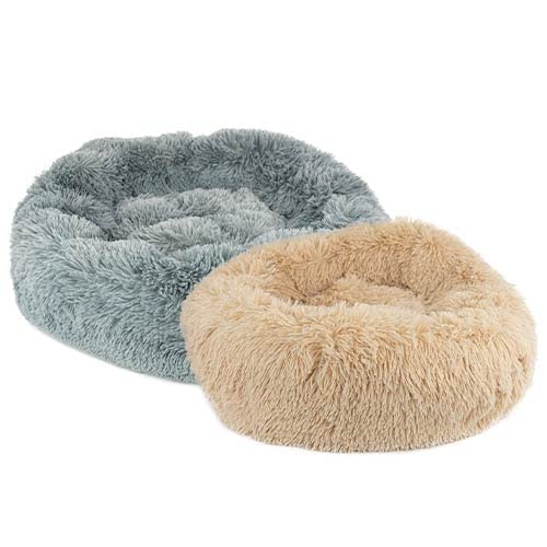 Donut Caress IBAÑEZ Hundebett (klein, grau) von IBAÑEZ