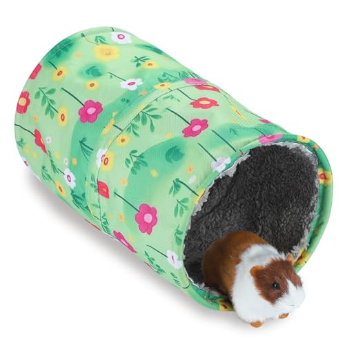 IBWell Niedlicher Tunnel für Meerschweinchen, Kaninchen, Meerschweinchen, Tunnel und Röhren, Hamster-Tunnel, weicher Tunnel von IBWell