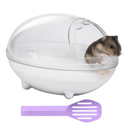IBWell Transparent Hamster Sandbad Container Hamster Sandkasten Hamsterkäfig Zubehör Bad hält Sand eingeschlossen IBWell Transparent Hamster Sandbad Container Hamster Sandkasten Hamsterkäfig Zubehör Bad hält Sand eingeschlossen von IBWell
