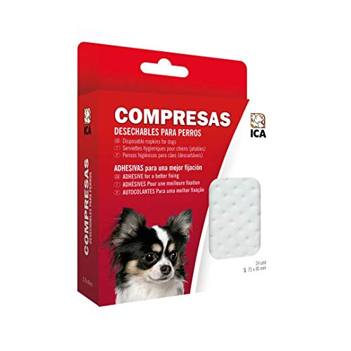 ICA COM1 Einlagen für Slips, weiß, S (75 x 44 mm) von ICA