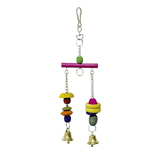 ICA b16040 Spielzeug mit Waage und Glocken für Vögel von ICA