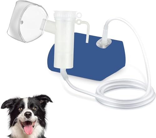 ICARE-PET Katzenverneblerbecher und Sauerstoffmaske für Katzen und kleine Hunde, Sauerstoffmaske für Haustiere (ohne Verneblermaschine) (Stand) von ICARE-PET