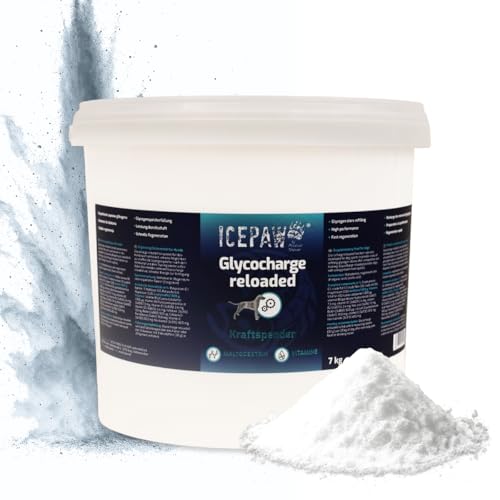 ICEPAW Glycocharge Reloaded I Leistungssteigerung I Regeneration I Ergänzungsfuttermittel für Hunde I 1 Eimer (7 kg) von ICEPAW by Michael Tetzner