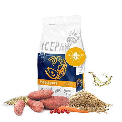 ICEPAW Insect Pure, Hypoallergenes Trockenfutter für Hunde, mit Insekten 2 kg ICEPAW Insect Pure, Hypoallergenes Trockenfutter für Hunde, mit Insekten 2 kg von ICEPAW by Michael Tetzner