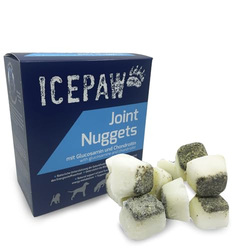 ICEPAW Joint Nuggets I Snack für Hunde I Grünlippmuschel und Schafsfett I für Knorpel und Gelenke I für schnelle Energie I 40 Stück (265g) von ICEPAW by Michael Tetzner