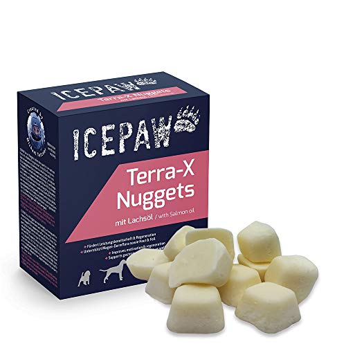 ICEPAW Terra-X Nuggets I 40 Stück (ca. 265 g) I Energie Snack I schnelle Energie I für sportlich sehr aktive Hunde von ICEPAW by Michael Tetzner