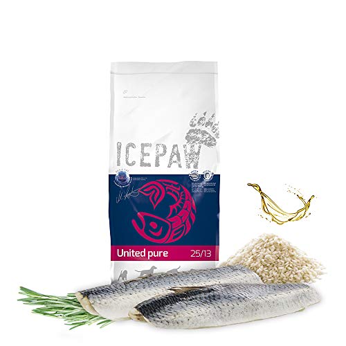 ICEPAW United Pure Trockenfutter für Hunde mit Fisch bei Unverträglichkeiten, 1x2kg von ICEPAW by Michael Tetzner