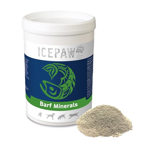 ICEPAW Barf Minerals I für Hunde I 600 g I Mineralienmischung bei Rohfütterung von ICEPAW by Michael Tetzner