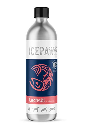 ICEPAW I Lachsöl für Hunde 500 ml I Omega-3 I Omega-6 I Fettsäuren I Fischöl I Haut und Fell von ICEPAW by Michael Tetzner
