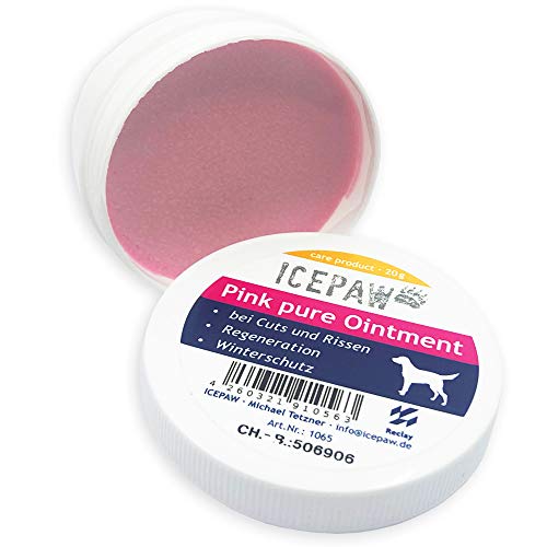 ICEPAW Pink Pure Ointment Pfotensalbe für Hunde, 1x200g Dose von ICEPAW by Michael Tetzner