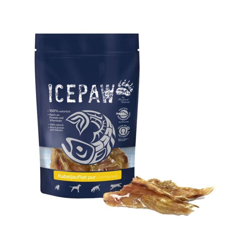 ICEPAW Reines Kabeljaufilet - 150 g von ICEPAW