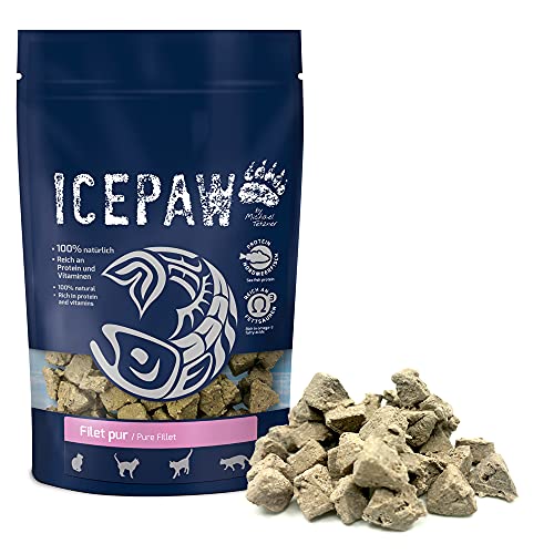 ICEPAW I Filet Pur I 150 g I Fisch Snack für Katzen von ICEPAW by Michael Tetzner