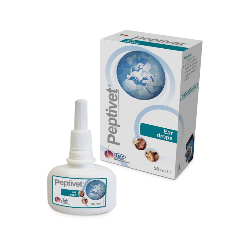 Peptivet Ohrentropfen - 50 ml von ICF