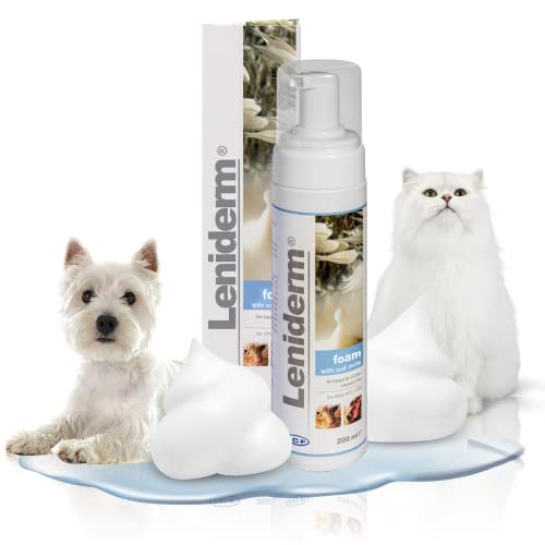 Reinigungsschaum Leniderm Ph 7 Hunde und Katzen 200 ml von ICF