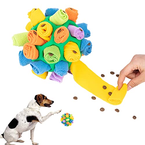 ICOUVA Schnüffelball für Hunde,Interaktives Haustier Schnüffelball Hundespielzeug Training des Geruchssinns Schnüffelball Snuffle Ball Interaktives Hundespielzeug Intelligenzspielzeug（Grün） von ICOUVA