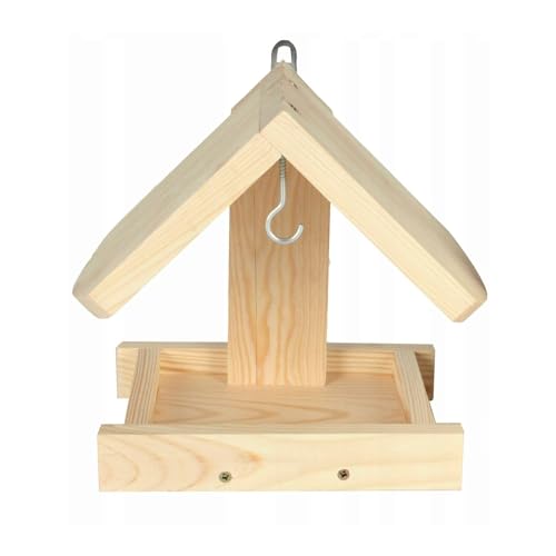 IDEA HOME Vogelfütterer IH MIDI DIY Futterhaus für Vögel Vogelhäuschen für Vogelfutter Futterhaus Vogelfutterstation Holz von IDEA HOME