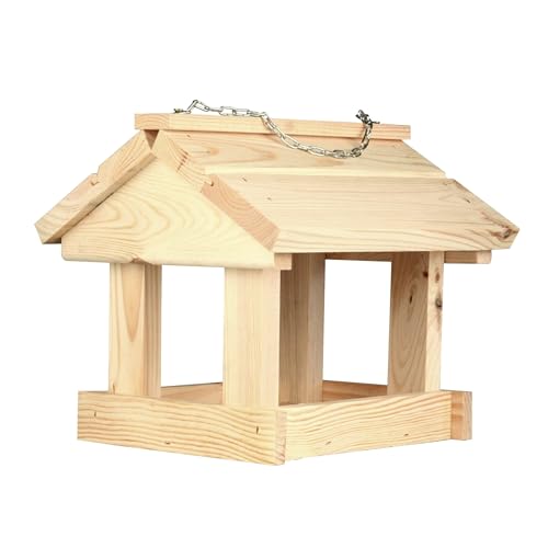 IDEA HOME Vogelfütterer IH Maxi DIY Futterhaus für Vögel Vogelhäuschen für Vogelfutter Futterhaus Vogelfutterstation Holz IDEA HOME Vogelfütterer IH Maxi DIY Futterhaus für Vögel Vogelhäuschen für Vogelfutter Futterhaus Vogelfutterstation Holz von IDEA HOME