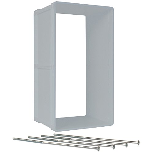 Ideal Pet Products Designer-Serie Ruff-Weather Haustiertür-Wand-Installationsset, Medium, 18,4 x 33 cm Klappengröße (Haustiertür separat erhältlich) von IDEAL PET PRODUCTS SINCE 1979