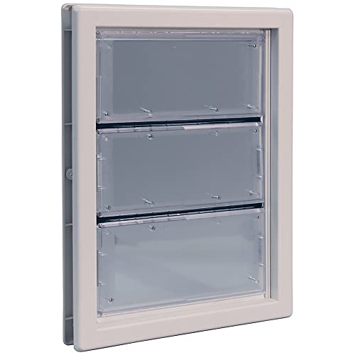Ideal Pet Products Luftdichtung Haustiertür mit Teleskoprahmen, Maße: 25,7 x 39,1 cm, Extra Large - 10.25" x 15.75" Flap Size, weiß Ideal Pet Products Luftdichtung Haustiertür mit Teleskoprahmen, Maße: 25,7 x 39,1 cm, Extra Large - 10.25" x 15.75" Flap Size, weiß von IDEAL PET PRODUCTS SINCE 1979