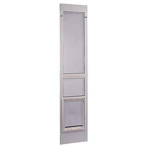 Ideal Pet Products Terrassentür, Aluminium, verstellbare Höhe 197–5/8 – 80 3/8 Zoll, Weiß, Extra Large - 10.5" x 15" Flap Size, weiß Ideal Pet Products Terrassentür, Aluminium, verstellbare Höhe 197–5/8 – 80 3/8 Zoll, Weiß, Extra Large - 10.5" x 15" Flap Size, weiß von IDEAL PET PRODUCTS SINCE 1979