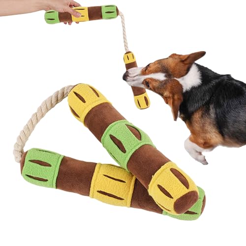 IDIDOS Plüsch-Leckerli-Hundespielzeug, Schnüffelspielzeug für Hunde - Quietschende Plüsch-Leckerli-Spielzeuge,Spielzeug mit Welpengeräuschen, süßes Schnüffelspielzeug zum von IDIDOS
