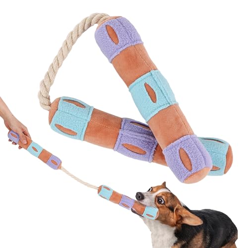 IDIDOS Schnüffelspielzeug für Hunde,Plüsch-Leckerli-Hundespielzeug - Quietschende Plüsch-Leckerli-Spielzeuge - Spielzeug mit Welpengeräuschen, süßes Schnüffelspielzeug zum von IDIDOS