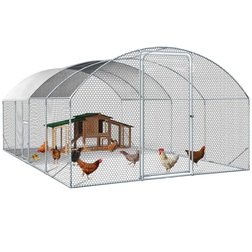 IDMarket - Gehege Hühnerstall Kuppel 15 m² Netz 3x5 m mit Seitentür IDMarket - Gehege Hühnerstall Kuppel 15 m² Netz 3x5 m mit Seitentür von IDMarket