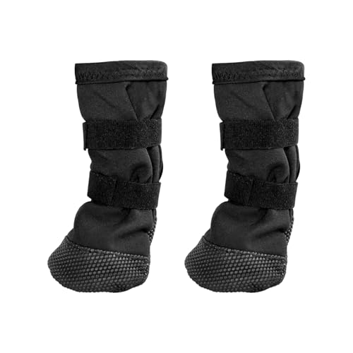 IDNVFY 2 Schwarze Anti-Hunde-Leck-Hilfsschuhe, Schutzhülle Für Hundepfotenverletzungen, Atmungsaktive Hundepfotenschuhe, Verhindern, DASS Haustiere Wunden Lecken Und Die Heilung Beschleunigen. IDNVFY 2 Schwarze Anti-Hunde-Leck-Hilfsschuhe, Schutzhülle Für Hundepfotenverletzungen, Atmungsaktive Hundepfotenschuhe, Verhindern, DASS Haustiere Wunden Lecken Und Die Heilung Beschleunigen. von IDNVFY