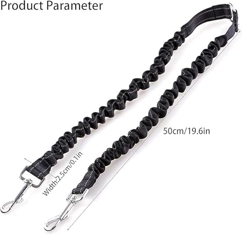 IDNVFY 2 Stücke Doppelkopf-Elastizitätsleine, Haustier-Nylon-Leine, Hunde-Outdoor-Reisematerial, Haustierversorgungen. IDNVFY 2 Stücke Doppelkopf-Elastizitätsleine, Haustier-Nylon-Leine, Hunde-Outdoor-Reisematerial, Haustierversorgungen. von IDNVFY