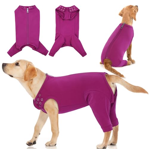 IDOMIK Genesungsanzug für Hunde, Beinmanschette gegen Lecken der Hinterbeine, Oberschenkel-Wund-Schutzhülle, für männliche und weibliche Haustiere, chirurgische Kleidung für Herren, mit Hosenabdeckung IDOMIK Genesungsanzug für Hunde, Beinmanschette gegen Lecken der Hinterbeine, Oberschenkel-Wund-Schutzhülle, für männliche und weibliche Haustiere, chirurgische Kleidung für Herren, mit Hosenabdeckung von IDOMIK
