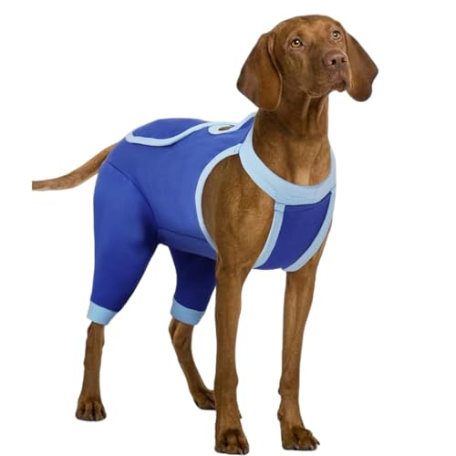 IDOMIK Hunde-Genesungsmanschette für Hinterbeine, Hunde-Genesungsanzug für weibliche Kastanien, Hundebeinmanschette gegen Lecken der Hinterbeine, lange Ärmel, Wundschutz, Einteiler für Hunde IDOMIK Hunde-Genesungsmanschette für Hinterbeine, Hunde-Genesungsanzug für weibliche Kastanien, Hundebeinmanschette gegen Lecken der Hinterbeine, lange Ärmel, Wundschutz, Einteiler für Hunde von IDOMIK