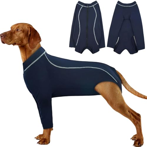 IDOMIK Hundechirurgie-Genesungsärmel für Vorderbeine, weiches Hunde-Shirt mit Ärmeln, Anti-Leck-Wundschutz mit Reißverschluss, Genesungsshirt für Hunde, Chirurgie-Genesungsanzug, Vorderbeinschützer, IDOMIK Hundechirurgie-Genesungsärmel für Vorderbeine, weiches Hunde-Shirt mit Ärmeln, Anti-Leck-Wundschutz mit Reißverschluss, Genesungsshirt für Hunde, Chirurgie-Genesungsanzug, Vorderbeinschützer, von IDOMIK