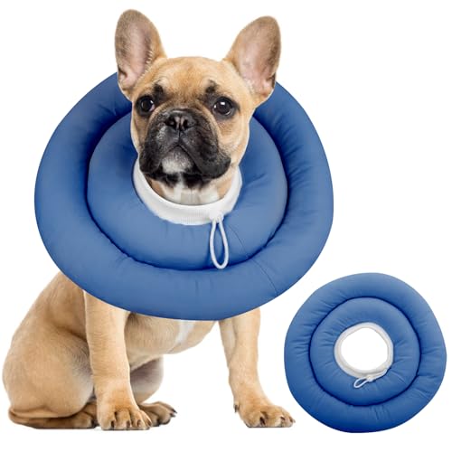 IDOMIK Hundehalsband zur Genesung, wasserdicht, weich, nach Operationen, bequemes, schützendes elisabethanisches Halsband, Alternative für Hunde und Katzen, verstellbarer Haustierhals, Donut-Kegel IDOMIK Hundehalsband zur Genesung, wasserdicht, weich, nach Operationen, bequemes, schützendes elisabethanisches Halsband, Alternative für Hunde und Katzen, verstellbarer Haustierhals, Donut-Kegel von IDOMIK