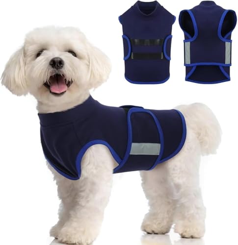 IECOii Beruhigungsweste für kleine Hunde, verstellbar, mit reflektierenden Streifen, weicher Beruhigungsmantel, Angstweste für kleine Hunde, Beruhigungsweste für kleine Hunde, Beruhigungsweste für IECOii Beruhigungsweste für kleine Hunde, verstellbar, mit reflektierenden Streifen, weicher Beruhigungsmantel, Angstweste für kleine Hunde, Beruhigungsweste für kleine Hunde, Beruhigungsweste für von IECOii