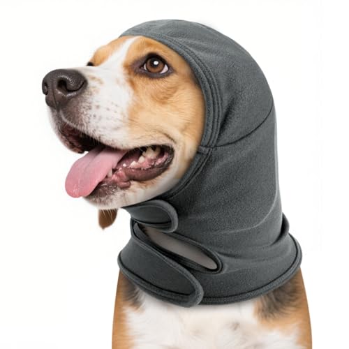IECOii Ohrenschutz Hund, Lärmschutz Hund Ohrenschützer Für Hunde Lärmschutz Haustier Gehörschutz Hunde Ear Wrap HundHead Cover HundOhrenverband Hündchen Ear Buddy Haustier Ohrrandnekrose (Grau,M) IECOii Ohrenschutz Hund, Lärmschutz Hund Ohrenschützer Für Hunde Lärmschutz Haustier Gehörschutz Hunde Ear Wrap HundHead Cover HundOhrenverband Hündchen Ear Buddy Haustier Ohrrandnekrose (Grau,M) von IECOii