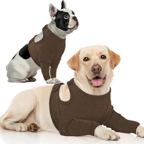 IECOii Hund Erholung Ärmel,Hund Bein Ärmel zu stoppen lecken,Hund Anti-lecken Wunden Ärmel,Hund Chirurgie Erholung Ärmel,Hund Bein Wunde Abdeckung Armschutz Bein Verletzungen und Gelenkschmerzen,2XL von IECOii