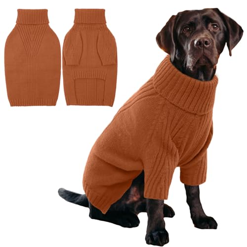 IECOii Hundepullover, Herbstkleidung für extra große Hunde, Mädchen, Jungen, warmer Pullover, Weihnachten, Hundekostüm, Kleidung, einfarbig, Haustier-Winterbekleidung für Beagle, englische Bulldogge IECOii Hundepullover, Herbstkleidung für extra große Hunde, Mädchen, Jungen, warmer Pullover, Weihnachten, Hundekostüm, Kleidung, einfarbig, Haustier-Winterbekleidung für Beagle, englische Bulldogge von IECOii