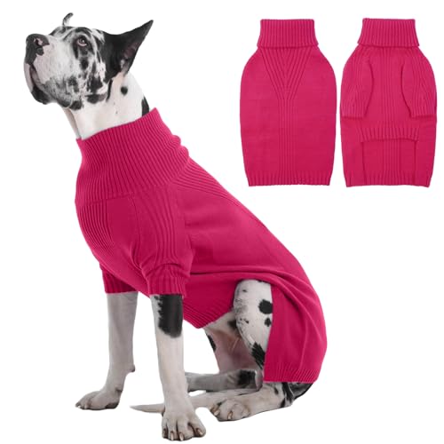 IECOii Hundepullover,Sweater für Hunde,Hundepullover für Kleine Mittelgroße große Hunde,Warm Rollkragen Hunde Pullover,Winter Hundebekleidung for Französische Bulldogge,Labrador,Deutscher Schäferhund IECOii Hundepullover,Sweater für Hunde,Hundepullover für Kleine Mittelgroße große Hunde,Warm Rollkragen Hunde Pullover,Winter Hundebekleidung for Französische Bulldogge,Labrador,Deutscher Schäferhund von IECOii