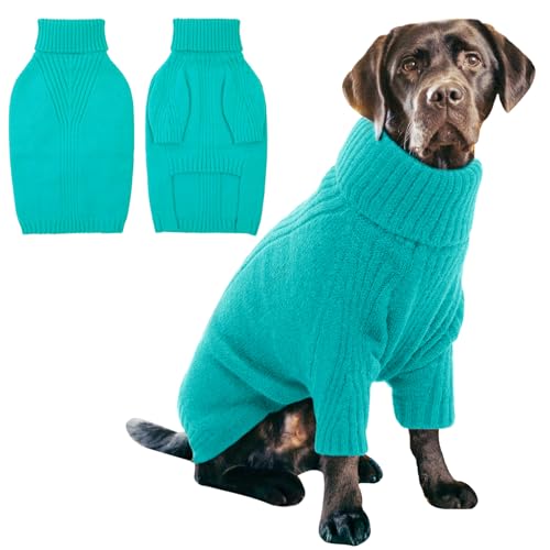 IECOii Hundepullover,Sweater für Hunde,Hundepullover für Kleine Mittelgroße große Hunde,Warm Rollkragen Hunde Pullover,Winter Hundebekleidung for Französische Bulldogge,Labrador,Deutscher Schäferhund IECOii Hundepullover,Sweater für Hunde,Hundepullover für Kleine Mittelgroße große Hunde,Warm Rollkragen Hunde Pullover,Winter Hundebekleidung for Französische Bulldogge,Labrador,Deutscher Schäferhund von IECOii