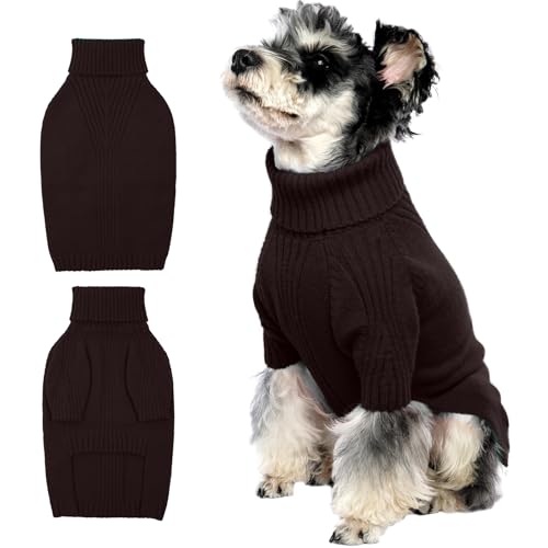 IECOii Hundepullover,Sweater für Hunde,Hundepullover für Kleine Mittelgroße große Hunde,Warm Rollkragen Hunde Pullover,Winter Hundebekleidung for Französische Bulldogge,Labrador,Deutscher Schäferhund IECOii Hundepullover,Sweater für Hunde,Hundepullover für Kleine Mittelgroße große Hunde,Warm Rollkragen Hunde Pullover,Winter Hundebekleidung for Französische Bulldogge,Labrador,Deutscher Schäferhund von IECOii