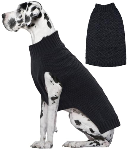 IECOii Hundepullover,Weihnachten Sweater FüR Hunde,Warmer Hunde Pullover FüR MittelgroßE GroßE Extra GroßE Hund,Hundemantel Fleece Hundepulli Wintermantel Hund,Winter Hunde Kleidung,Hund Sweatshirt IECOii Hundepullover,Weihnachten Sweater FüR Hunde,Warmer Hunde Pullover FüR MittelgroßE GroßE Extra GroßE Hund,Hundemantel Fleece Hundepulli Wintermantel Hund,Winter Hunde Kleidung,Hund Sweatshirt von IECOii