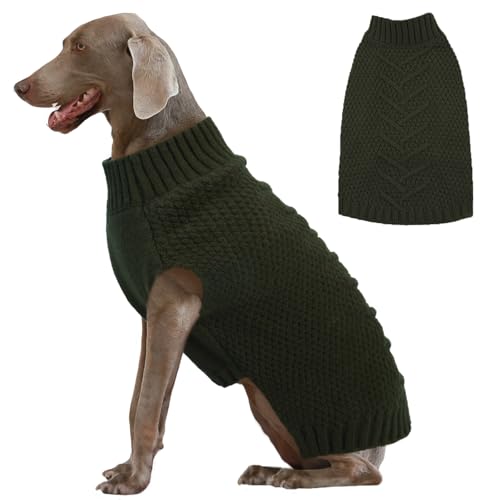 IECOii Hundepullover,Weihnachten Sweater FüR Hunde,Warmer Hunde Pullover FüR MittelgroßE GroßE Extra GroßE Hund,Hundemantel Fleece Hundepulli Wintermantel Hund,Winter Hunde Kleidung,Hund Sweatshirt IECOii Hundepullover,Weihnachten Sweater FüR Hunde,Warmer Hunde Pullover FüR MittelgroßE GroßE Extra GroßE Hund,Hundemantel Fleece Hundepulli Wintermantel Hund,Winter Hunde Kleidung,Hund Sweatshirt von IECOii