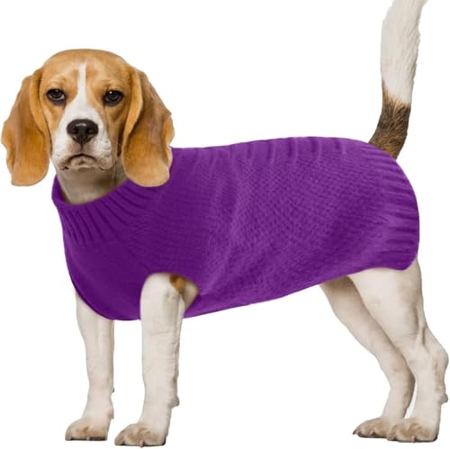 IECOii Hundepullover Grosse Hunde,Hundepulli Große Hund,Hundeshirt Grosse Hunde, Warmer Hund Weihnachtspullover,Ärmelloser Pullover Für Große Haustiere,Wintermännel Für Französische Bulldog,Lila,L IECOii Hundepullover Grosse Hunde,Hundepulli Große Hund,Hundeshirt Grosse Hunde, Warmer Hund Weihnachtspullover,Ärmelloser Pullover Für Große Haustiere,Wintermännel Für Französische Bulldog,Lila,L von IECOii