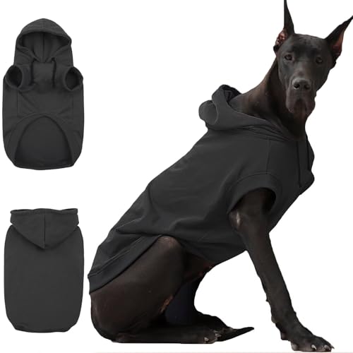 IECOii Kapuzenpullis für Hunde – Hunde-Pullover mit Kapuze,Dog Hoodie Sweatshirt, Weiche Haustier-Kleidung für Frühling & Herbst | Hundepullover von IECOii