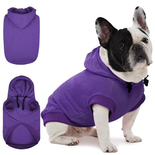 IECOii Kapuzenpullis für Hunde,Hunde Kapuzenpulli,Pullover Dog Hoodie Sweatshirt,Haustier Hund Kapuzen Kleidung,Hundepullover für Mittelgroße, Große und Extra Große Hund (kein Vliesstoff),M-4XL von IECOii
