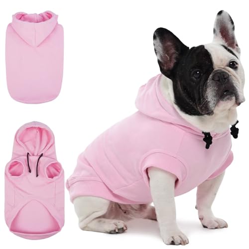 IECOii Kapuzenpullis für Hunde,Hunde Kapuzenpulli,Pullover Dog Hoodie Sweatshirt,Haustier Hund Kapuzen Kleidung,Hundepullover für Mittelgroße, Große und Extra Große Hund (kein Vliesstoff),M-4XL von IECOii