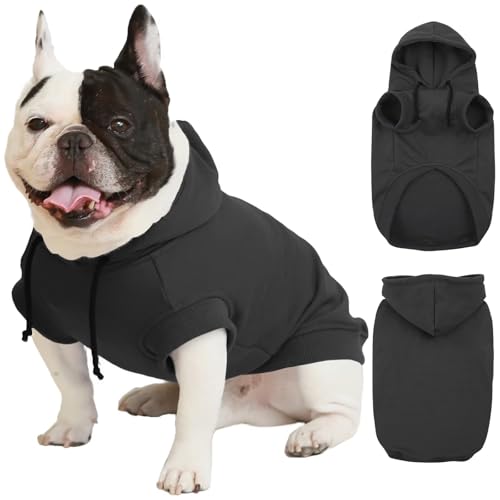 IECOii Kapuzenpullis für Hunde,Hunde Kapuzenpulli,Pullover Dog Hoodie Sweatshirt,Haustier Hund Kapuzen Kleidung,Hundepullover für Mittelgroße, Große und Extra Große Hund (kein Vliesstoff),M-4XL von IECOii