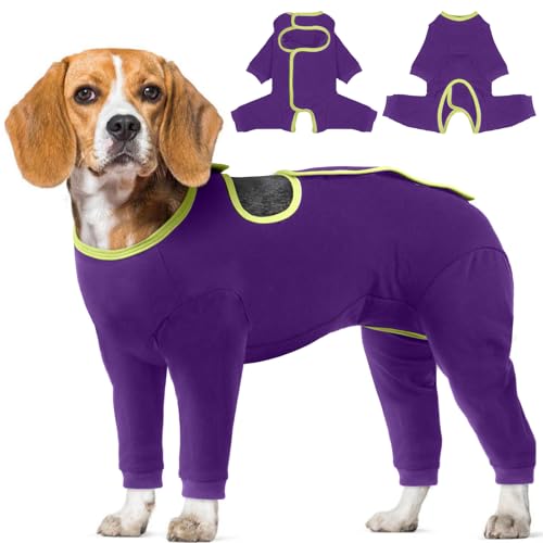 IECOii Op Body Hund Langärmeliger,Lange Ärmel Hundebody Nach Op,Welpen Pyjama Nach Hunde Wundschutz Anti Leck Operationsbody Haustier,Hundebody Nach,Hundebody,Body Hunde Nach hündin,Lila,M IECOii Op Body Hund Langärmeliger,Lange Ärmel Hundebody Nach Op,Welpen Pyjama Nach Hunde Wundschutz Anti Leck Operationsbody Haustier,Hundebody Nach,Hundebody,Body Hunde Nach hündin,Lila,M von IECOii